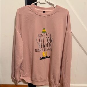 Pink Graphic Sweatshirt
